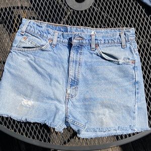 Levi's Distressed Cut Off Jean Shorts sz 34 (men)